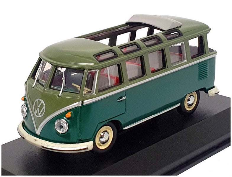 Minichamps 1/43 Scale 430 052301 - VW Bus Samba - Green/Lt Green — R.M.Toys  Ltd