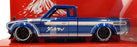 Jada Bigtime Muscle 1/24 Scale Diecast 35953 1972 Datsun 620 Pickup - Blue