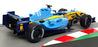 Altaya 1/43 Scale 91024P - F1 Renault R24 2004 #8 F. Alonso - Lt Blue/Yellow