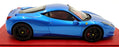 BBR 1/18 Scale Resin RCDL03 - Ferrari 458 Italia 2009 - Azzurro Monaco Blue