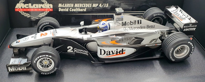 Minichamps 1/18 Scale Diecast 530 001802 - McLaren Mercedes MP4/15 D. Coulthard