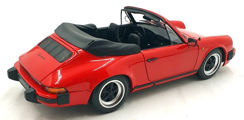 Minichamps 1/18 Scale 100 063030 - Porsche 911 Carrera Cabriolet 3.2 1983 Red