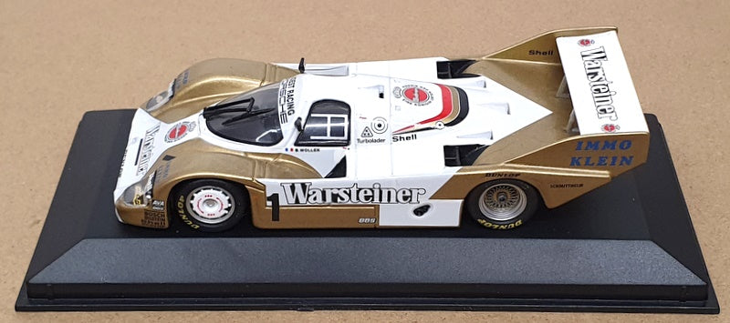 Minichamps 1/43 Scale 430 836601 - Porsche 956 K #1 B. Wollek - White/Gold