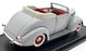 Road Signature 1/18 Scale Diecast 92237 - 1937 Ford V8 Convertible - Grey