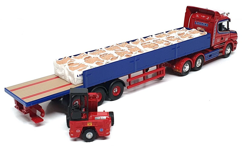 Corgi 1/50 Scale CC12824 Scania T & Sand Bag Load With Moffett Mounty (Larkins)