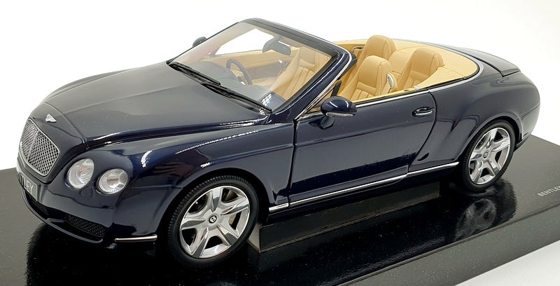 Minichamps 1/18 Scale Diecast BL534 ED4 Bentley Continental GTC Dark Sapphire