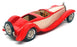 Western 1/43 Scale WMS29X - 1931 Bugatti Royale T41 Esders Roadster  - Red/Cream