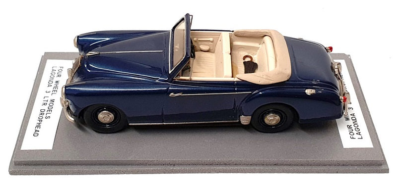 Four Wheel Models 1/43 Scale 101224A - Lagonda 3Ltr D/Head - Dk Blue