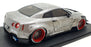 Solido 1/18 Scale Diecast S1805810 - Nissan GT-R R35 LBWK Type 2.0 - Grey