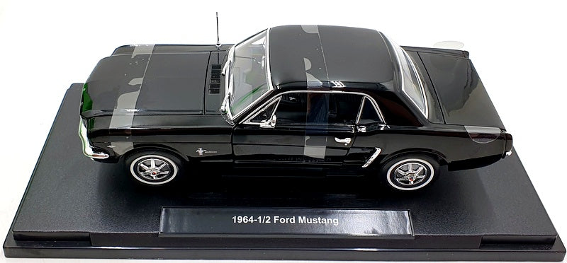 Welly 1/18 Scale Diecast 12519W - 1964-1/2 Ford Mustang Hard Top - Black