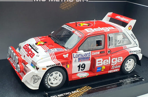 Sun Star 1/18 Scale 5534 - MG Metro 6R4 RAC Rally 1986 #19 Belga M.Duez