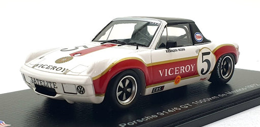 Spark 1/43 Scale US057 - Porsche 914/6 #5 GT 1000km de Mexico 1972