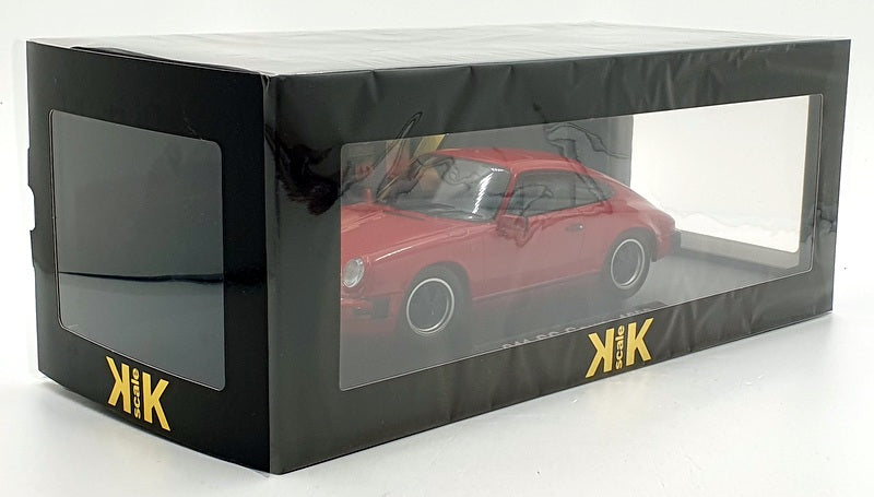 KK 1/18 Scale Diecast KKDC180661 - 1983 Porsche 911 SC Coupe - Red