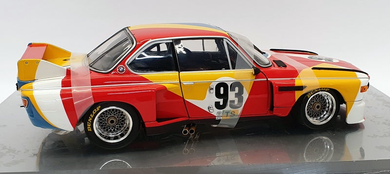 Minichamps Art Car 1/18 Scale 80 43 0 150 918 Alexander Calder 1975 BMW 3.0 CSL