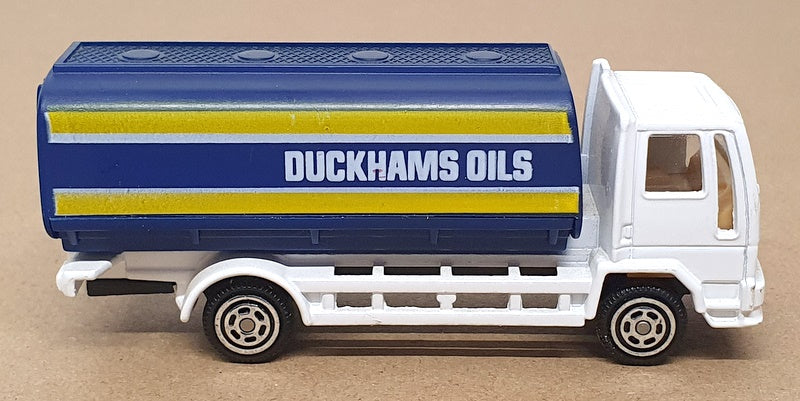 Corgi Appx 10cm Long 231124 - Ford Cargo Truck (Duckhams Oil) White/Blue