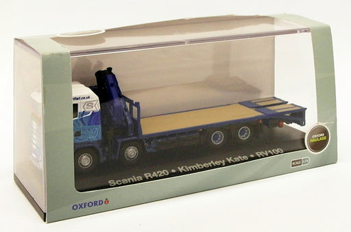 Oxford Diecast 1/76 Scale STOB026 - Scania Highline R420 8 Wheel Crane Lorry