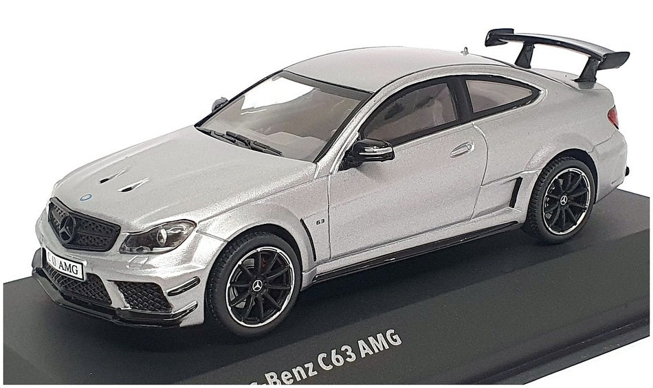 Solido 1/43 Scale S4311604 - Mercedes Benz C63 AMG Black Series - Silver