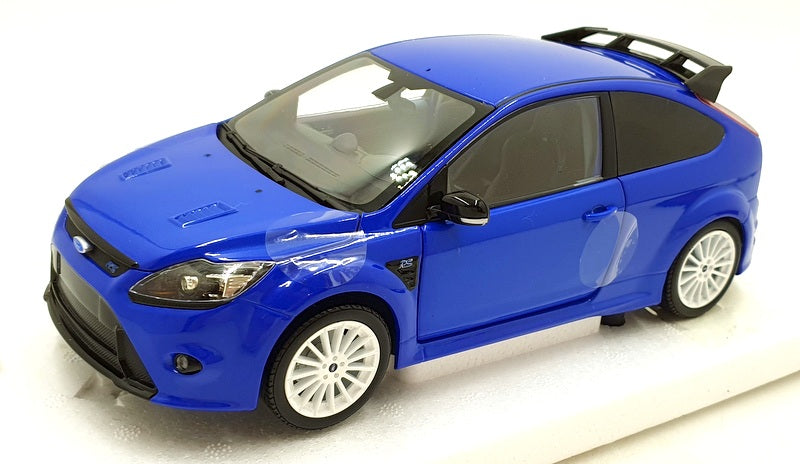 Minichamps 1/18 Scale 100 080007 - Ford Focus RS 2010 Metallic Blue