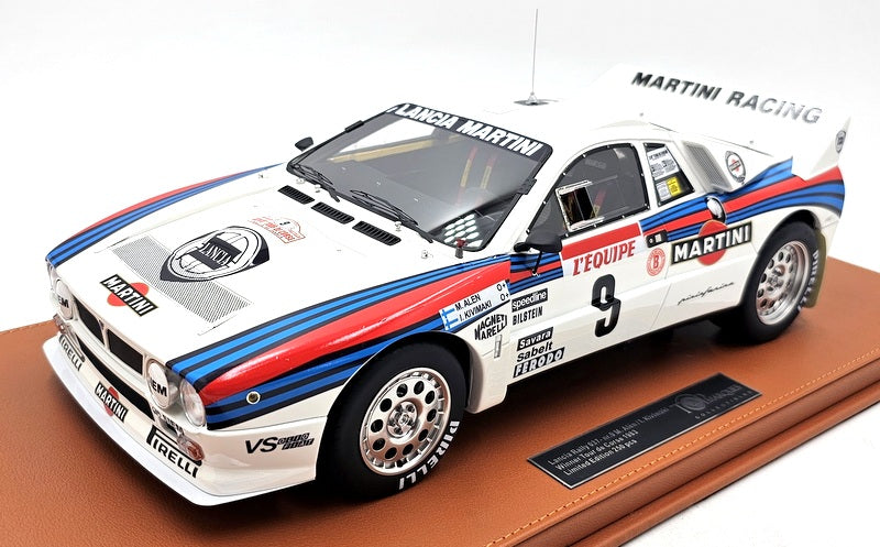 Top Marques 1/12 Scale TMR1208B Lancia 037 Rally #9 TDC 1983 Winner