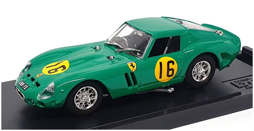 Box Model 1/43 Scale 8403 - Ferrari GTO 63 #16 Turist Trophy 1963 - Green