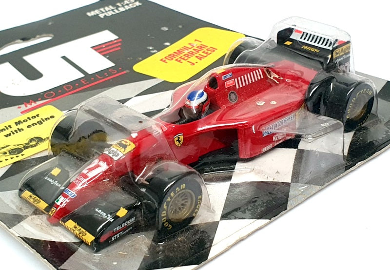 UT Models 1/43 Scale 445 950027 - Pullback F1 Ferrari J. Alesi - Red