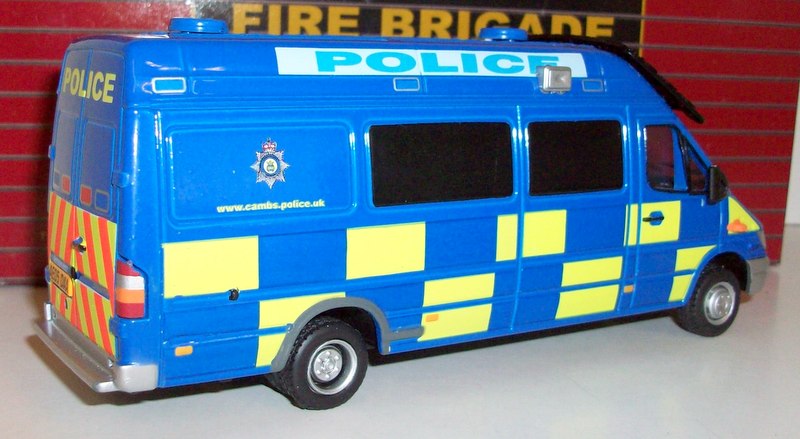 Fire Brigade Models 1/43 Scale - 02-05 Mercedes Sprinter Cambridgeshire Police