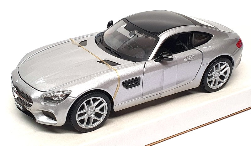 Maisto 1/24 Scale Diecast 31134 - Mercedes AMG GT - Silver