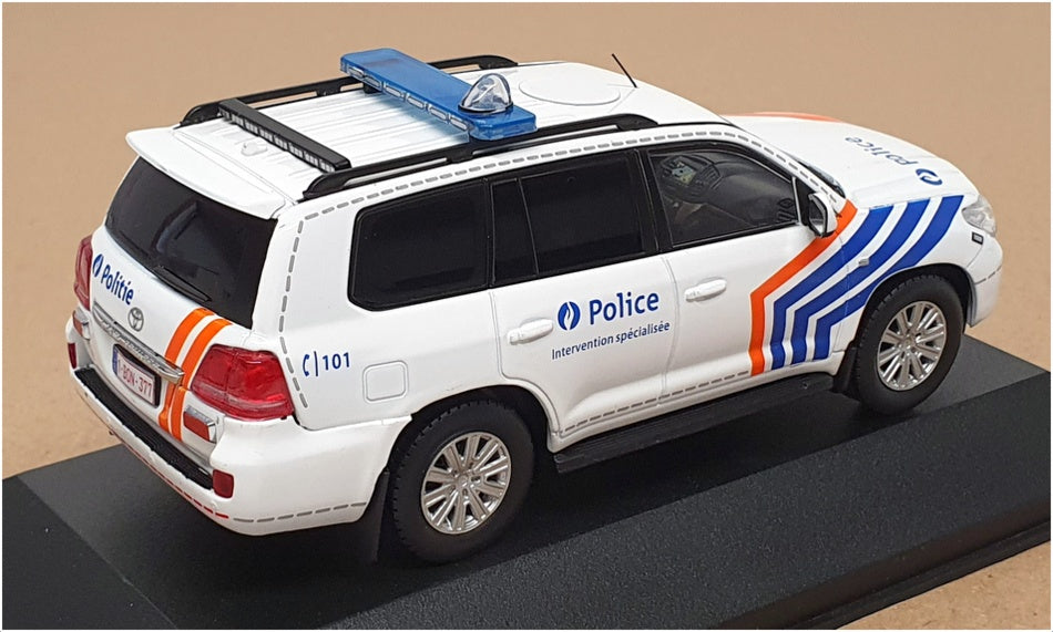 J Collection 1/43 Scale JC297 - 2012 Toyota Land Cruiser 200 Belgium Fed Police