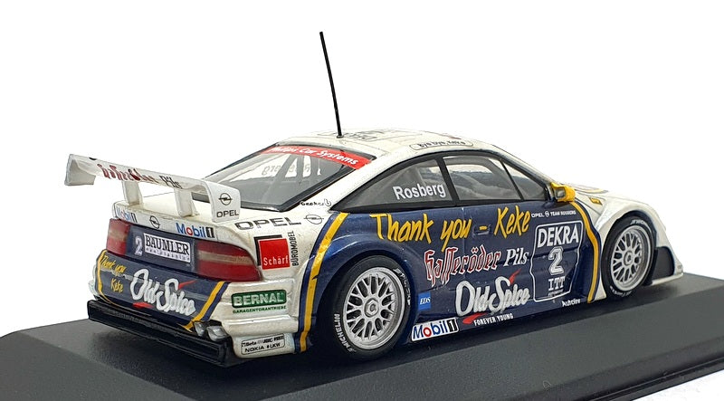 Minichamps 1/43 Scale 430 954282 - Opel Calibra #2 Bye Bye K.Rosberg