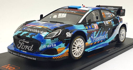 IXO 1/18 Scale 18RMC188 - Ford Puma Rally1 #13 CE Rally 2023