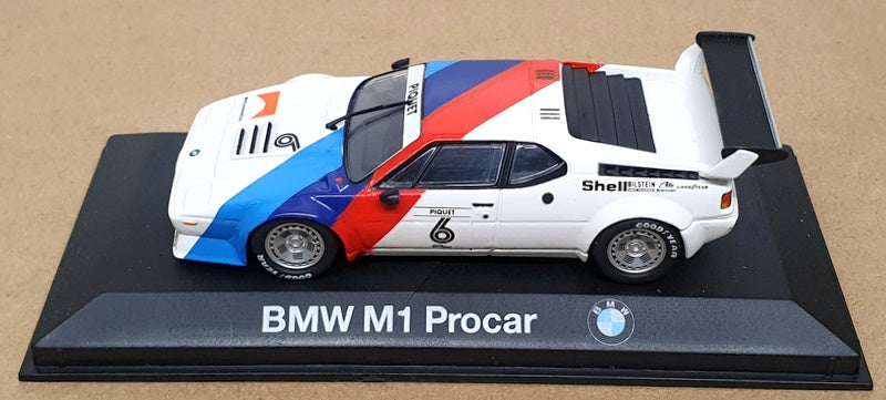 Minichamps 1/43 Scale 80 42 9 421 476 - BMW M1 Procar #6 - White/Red/Blue