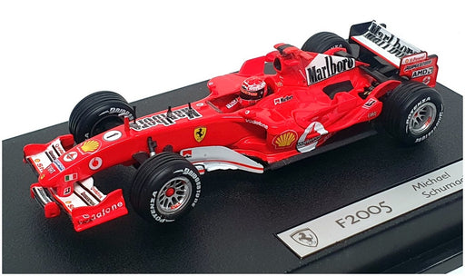 Hot Wheels 1/43 Scale J2967 - F1 Ferrari F2005 M'Boro #1 M. Schumacher - Red