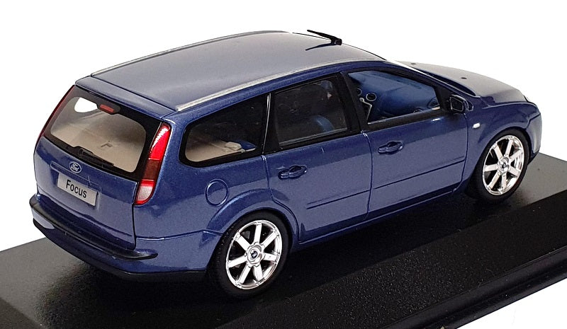 Minichamps 1/43 Scale Diecast DS005 - Ford Focus Turnier - Blue