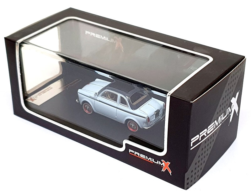 PremiumX 1/43 Scale PR0020 - 1960 NSU Fiat Weinsberg 500 - Lt Blue