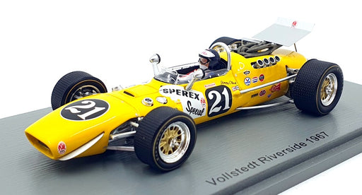 Spark 1/43 Scale S5771 - Vollstedt Riverside 1967 #21 Jim Clark