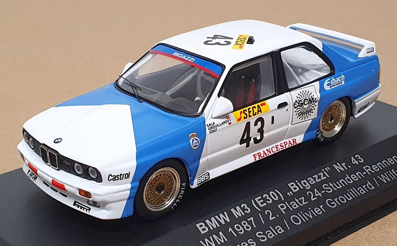 Racing Models 1/43 Scale HE027D - BMW M3 Bigazzi #43 WTCC Spa 1987