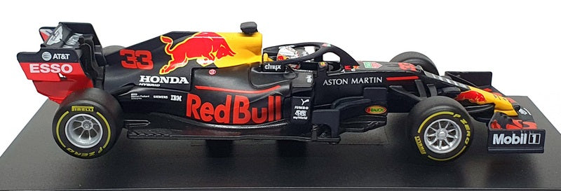 Burago 1/43 Scale 18-38053 F1 Red Bull RB16 #33 1st Abu Dhabi GP 2020 Verstappen