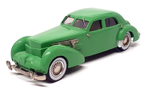 Western Models 1/43 Scale WMS10 - 1937 Custom Cord Beverly Sedan - Green