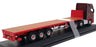 Oxford Diecast 1/76 Scale 76MB003 - Mercedes Benz Flatbed (J.R. Adams) Maroon