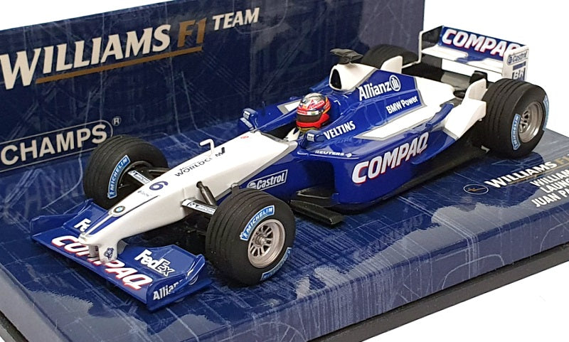 Minichamps 1/43 Scale 400 020096 - F1 Williams BMW Launch 2002 Montoya