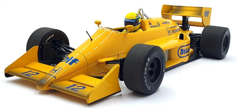 Minichamps 1/18 Scale 540 873892 - Lotus Honda 99T Ayrton Senna 1st Monaco GP87