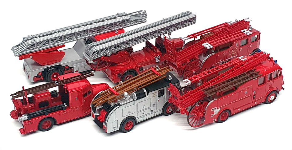 Oxford Diecast 1/76 Scale 76SET31 - 6 Piece London Fire Brigade Set 1865-2015