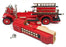 Ahrens Fox Fire Engine Company 02352 - 1930s Fire Engine Truck Telephone - Red