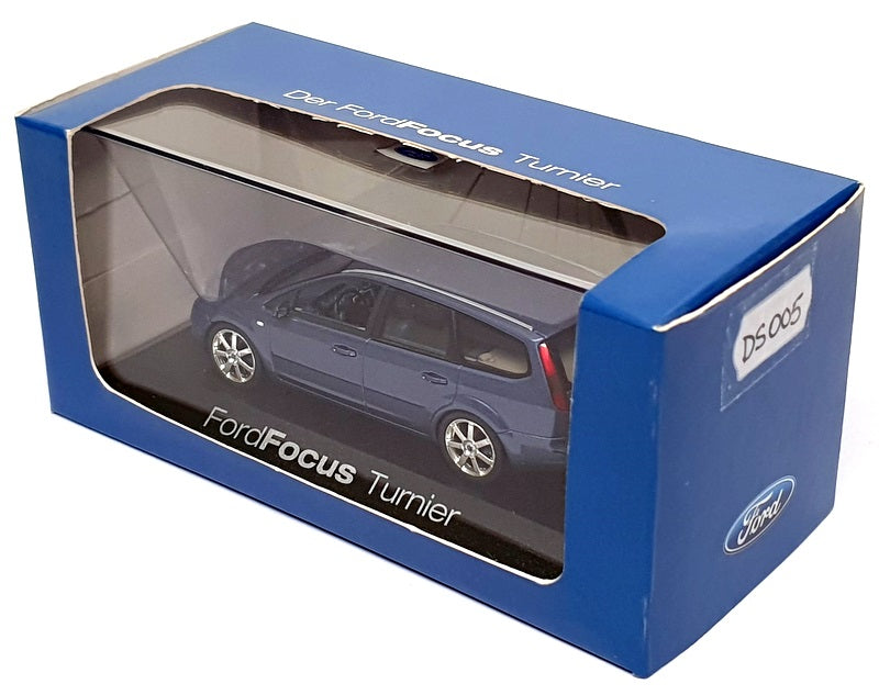 Minichamps 1/43 Scale Diecast DS005 - Ford Focus Turnier - Blue