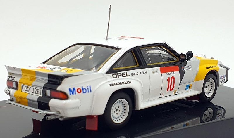 Ixo 1/43 Scale Diecast RAC251 - Opel Manta 400 #10 2nd Safari Rally 1984