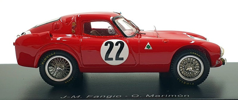 Spark 1/43 Scale S4703 - Alfa Romeo 6C 3000 CM #22 24h Le Mans 1953