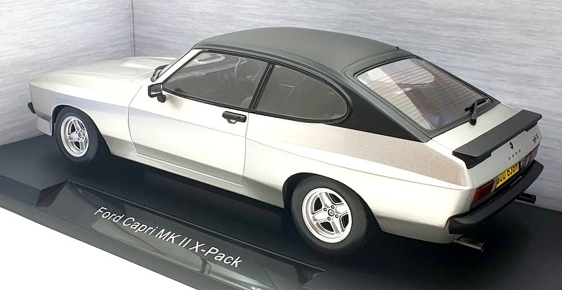 Model Car Group 1/18 Scale MCG18349 - Ford Capri MK II X-Pack - Met. Silver