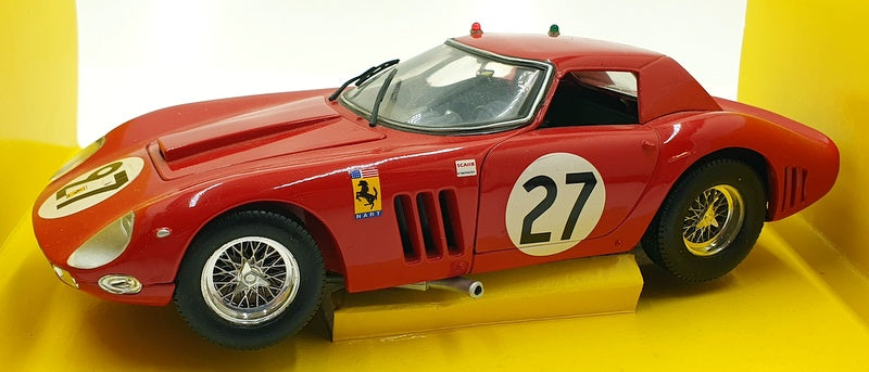 Jouef 1/18 Scale Diecast 48823 - Ferrari 250 GTO 1964 #27 - Red 