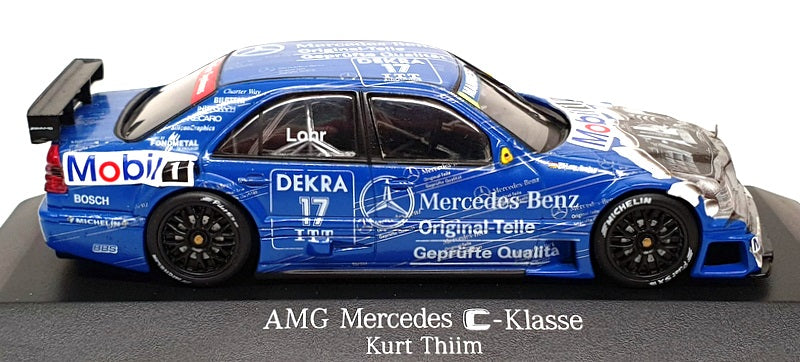 Minichamps 1/43 Scale MC41124 - Mercedes AMG C-Klasse #17 DTM 1995 Lohr - Blue