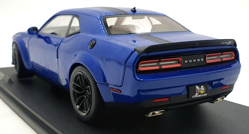 Solido 1/18 Scale S1805710 - Dodge Challenger R/T SCAT Pack Electric Blue 2023